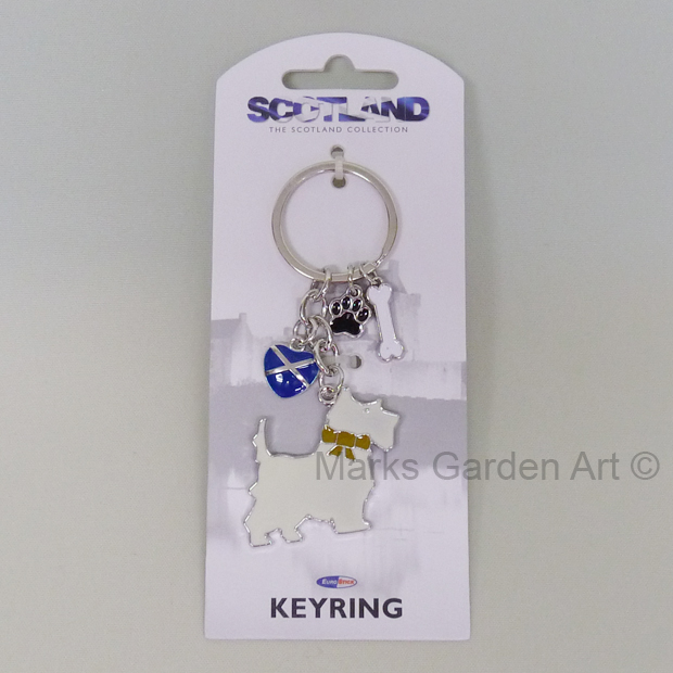 westie keyring